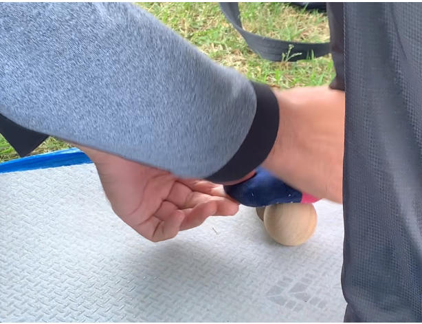 脚軸トレーニングをしてる患者さんが福井県記録を更新しました。